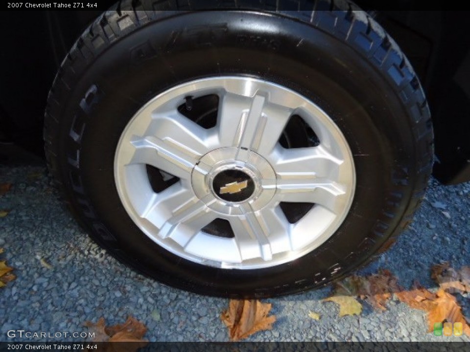 2007 Chevrolet Tahoe Z71 4x4 Wheel and Tire Photo #56961110