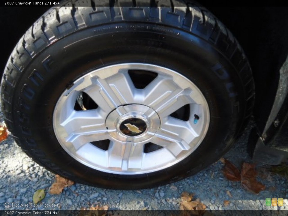 2007 Chevrolet Tahoe Z71 4x4 Wheel and Tire Photo #56961119