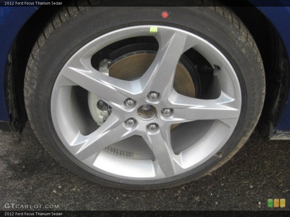 2012 Ford Focus Titanium Sedan Wheel and Tire Photo #56961557
