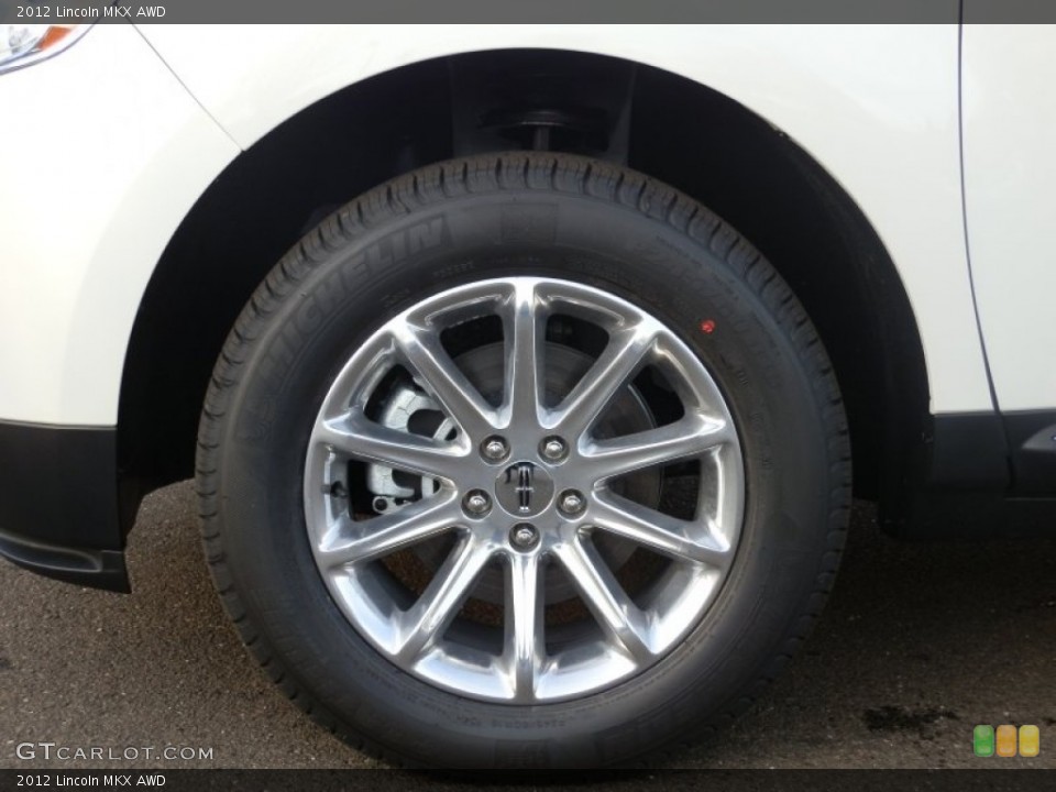2012 Lincoln MKX AWD Wheel and Tire Photo #56966225