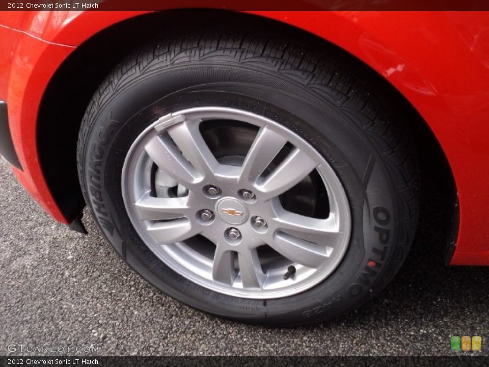 2012 Chevrolet Sonic LT Hatch Wheel and Tire Photo #56968016