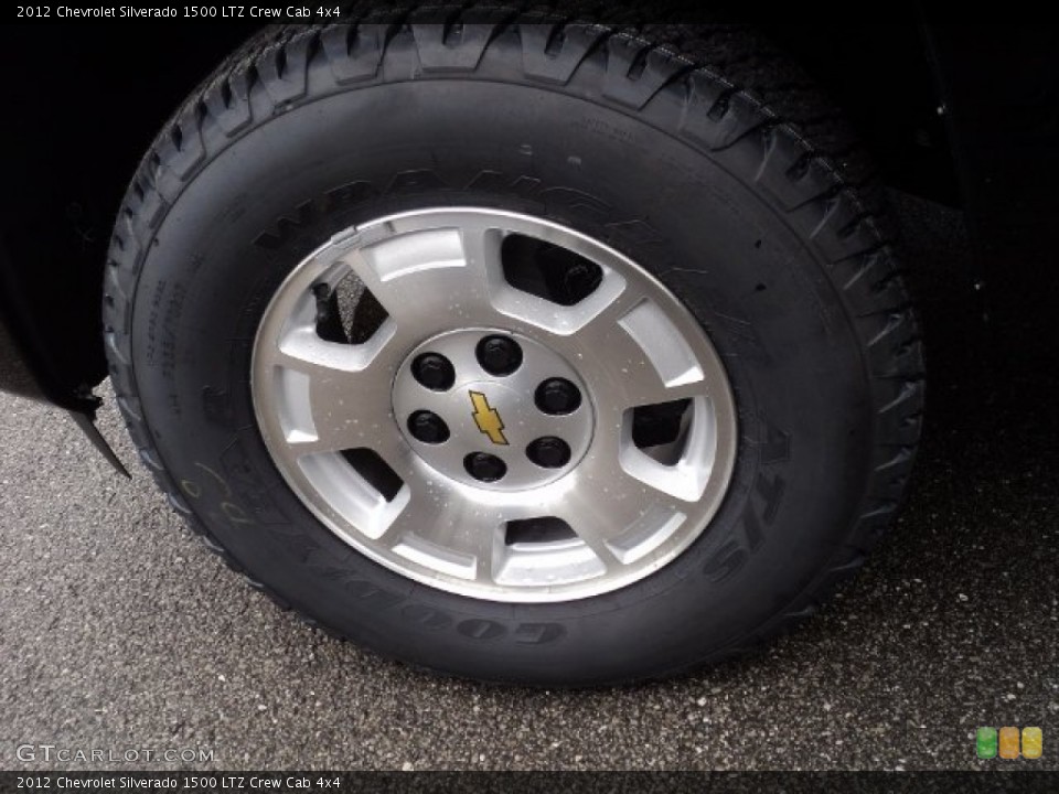 2012 Chevrolet Silverado 1500 LTZ Crew Cab 4x4 Wheel and Tire Photo #56968520