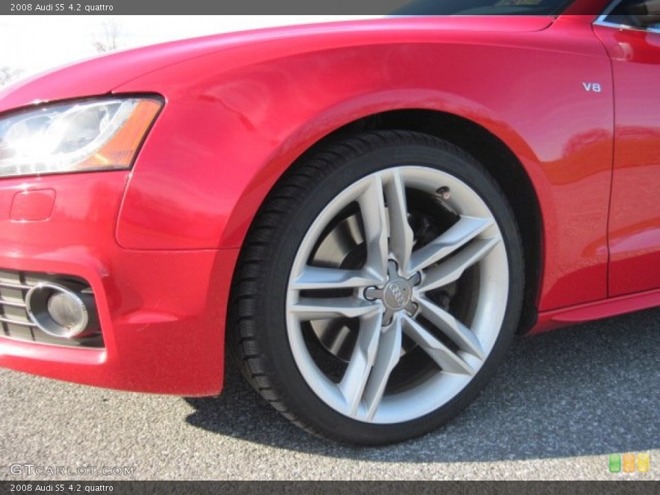 2008 Audi S5 4.2 quattro Wheel and Tire Photo #56971478
