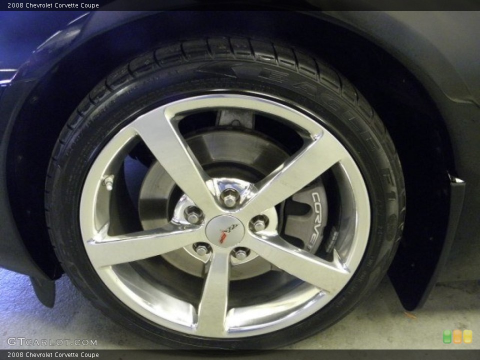 2008 Chevrolet Corvette Coupe Wheel and Tire Photo #56975282