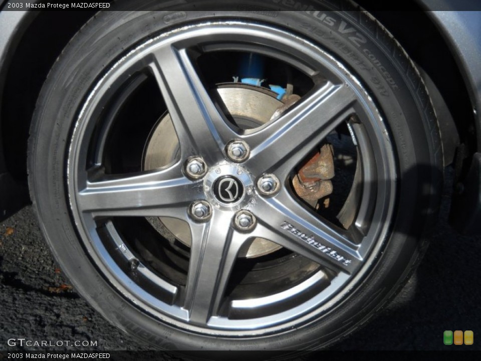 2003 Mazda Protege MAZDASPEED Wheel and Tire Photo #56976323