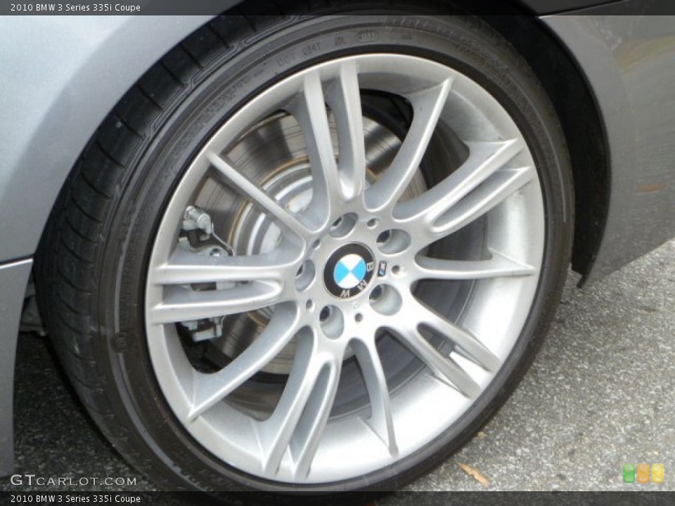 2010 BMW 3 Series 335i Coupe Wheel and Tire Photo #56995052