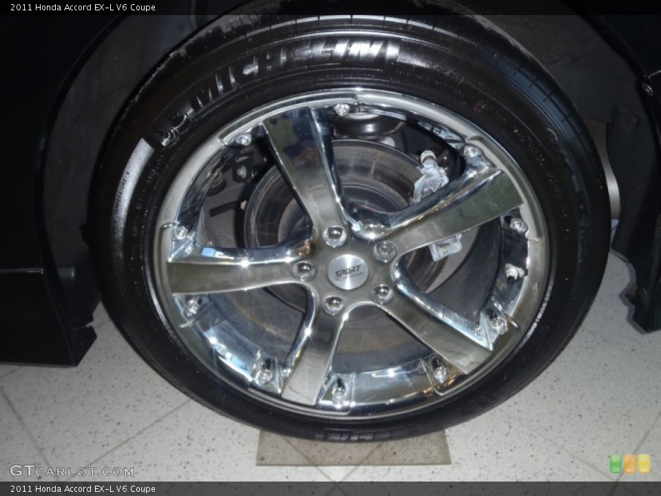 2011 Honda Accord Custom Wheel and Tire Photo #56995316