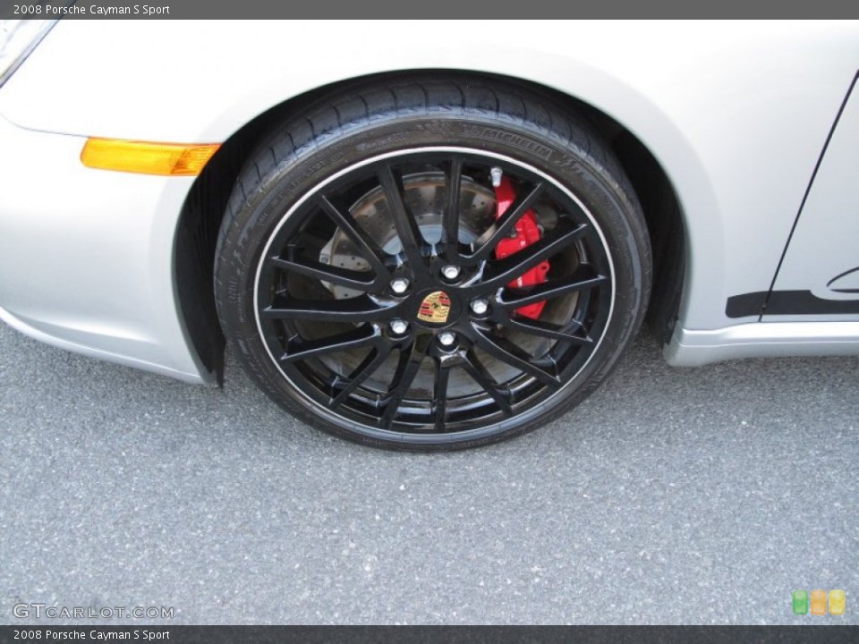 2008 Porsche Cayman S Sport Wheel and Tire Photo #56996535
