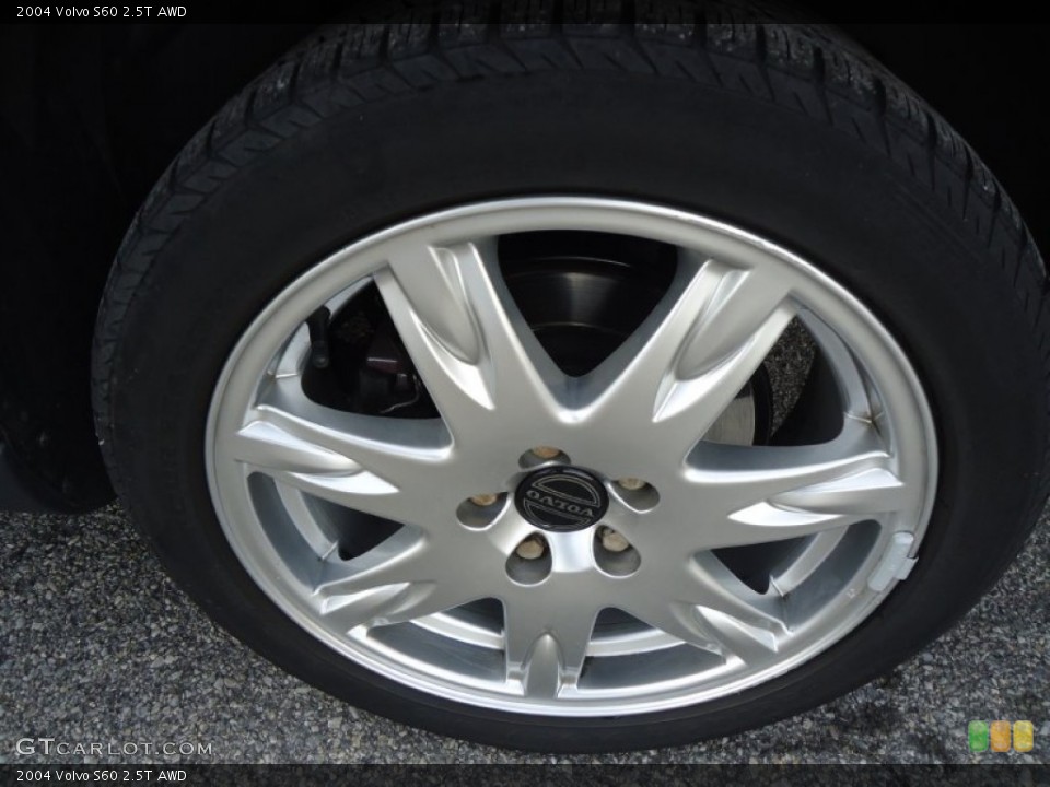 2004 Volvo S60 2.5T AWD Wheel and Tire Photo #56999996