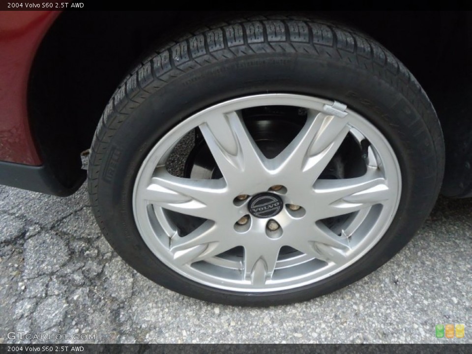 2004 Volvo S60 2.5T AWD Wheel and Tire Photo #57000021