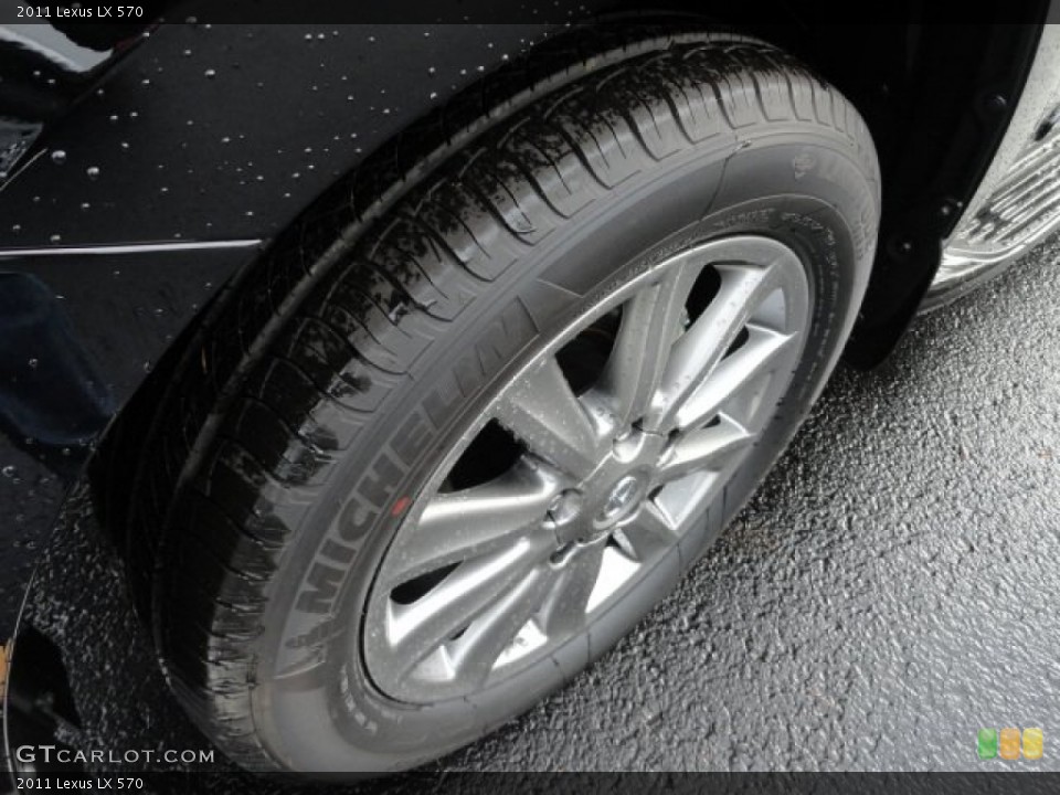 2011 Lexus LX 570 Wheel and Tire Photo #57002627