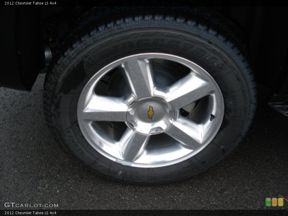 2012 Chevrolet Tahoe LS 4x4 Wheel and Tire Photo #57003911
