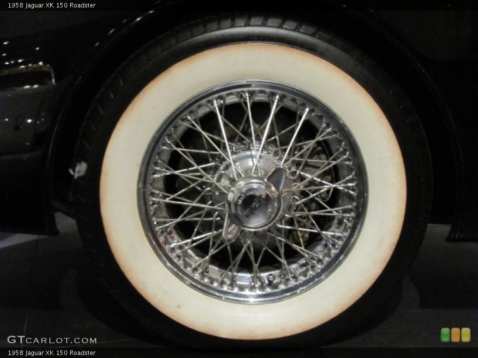 1958 Jaguar XK Wheels and Tires