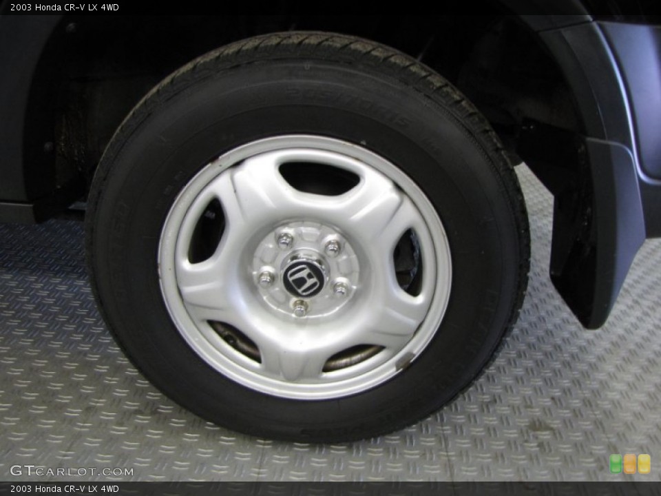 2003 Honda CR-V LX 4WD Wheel and Tire Photo #57004985