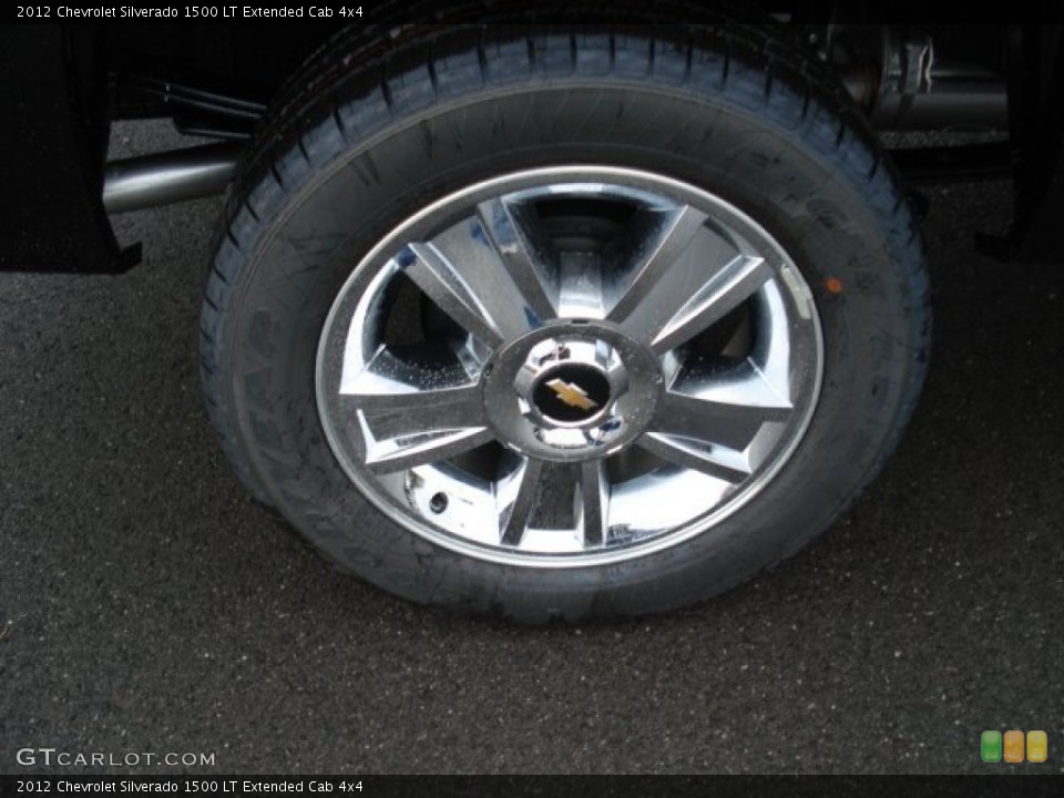 2012 Chevrolet Silverado 1500 LT Extended Cab 4x4 Wheel and Tire Photo #57005321