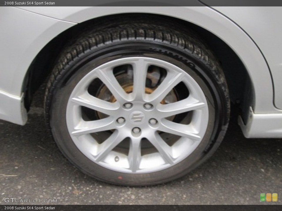 2008 Suzuki SX4 Sport Sedan Wheel and Tire Photo #57008917