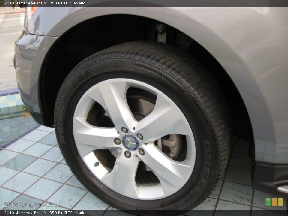 2010 Mercedes-Benz ML 350 BlueTEC 4Matic Wheel and Tire Photo #57011864