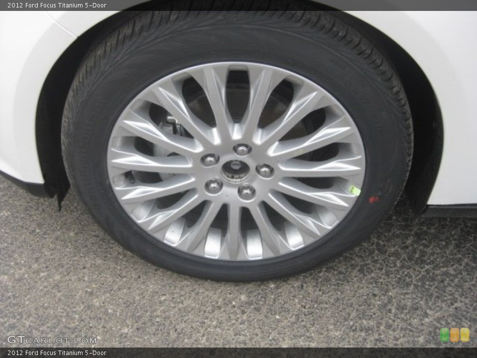 2012 Ford Focus Titanium 5-Door Wheel and Tire Photo #57014432