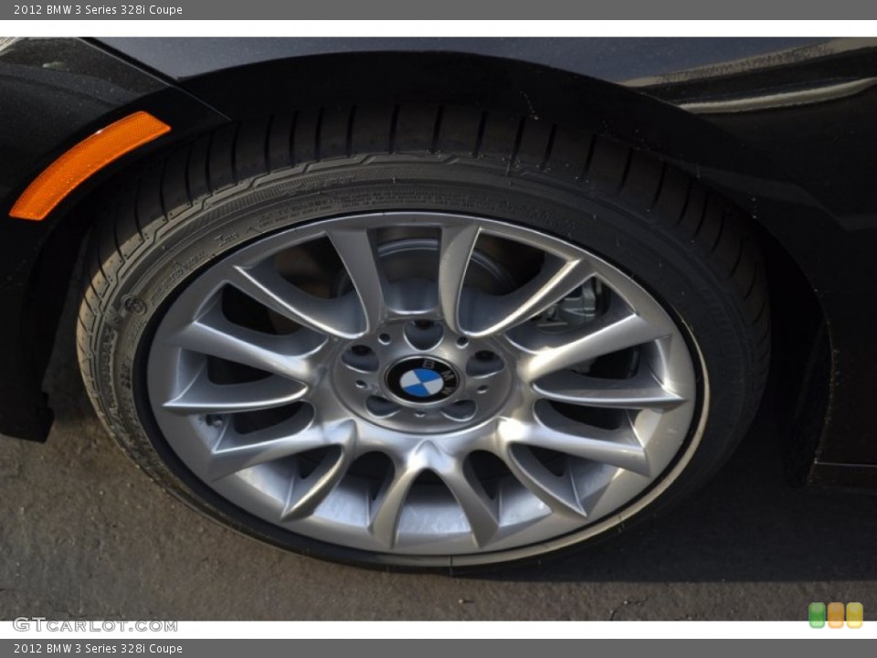 2012 BMW 3 Series 328i Coupe Wheel and Tire Photo #57020453