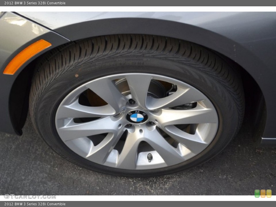 2012 BMW 3 Series 328i Convertible Wheel and Tire Photo #57020960