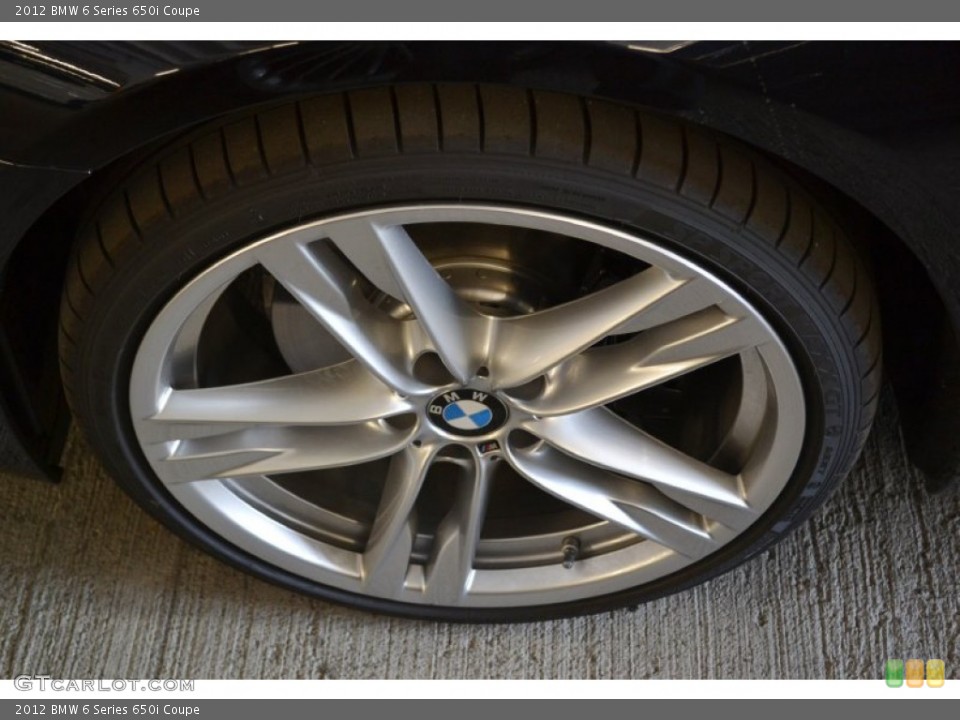 2012 BMW 6 Series 650i Coupe Wheel and Tire Photo #57021320