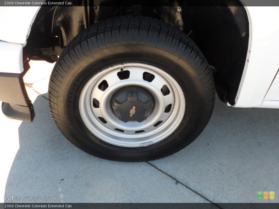 2009 Chevrolet Colorado Extended Cab Wheel and Tire Photo #57026420