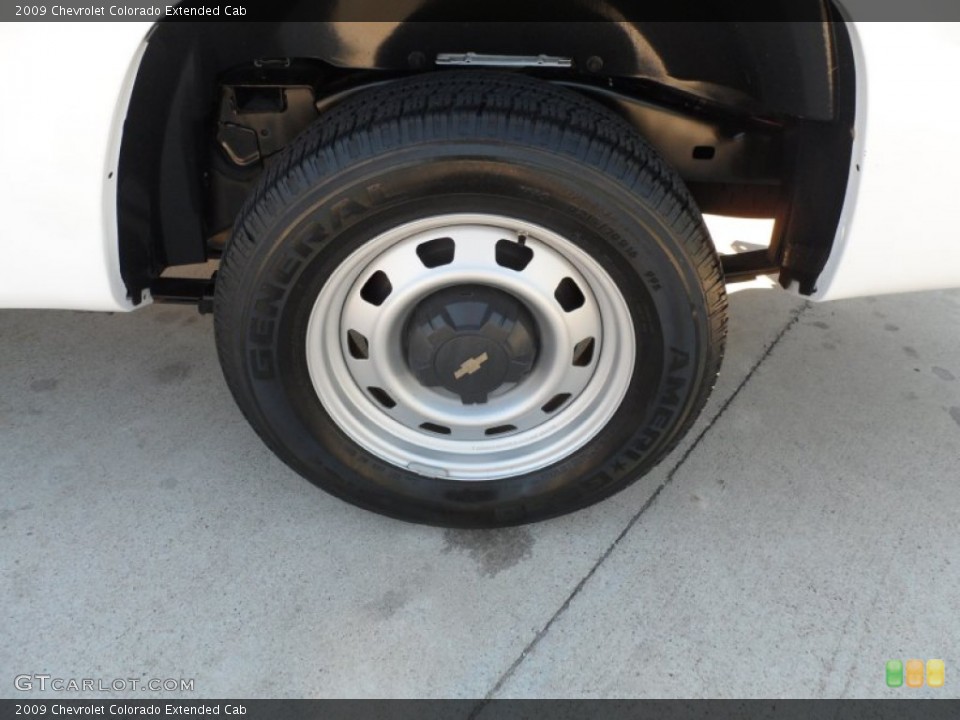 2009 Chevrolet Colorado Extended Cab Wheel and Tire Photo #57026430