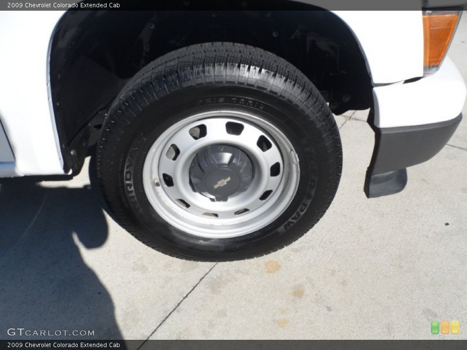 2009 Chevrolet Colorado Extended Cab Wheel and Tire Photo #57026450