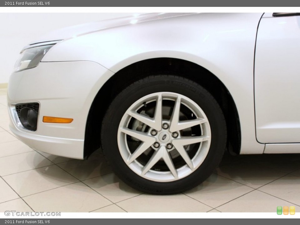 2011 Ford Fusion SEL V6 Wheel and Tire Photo #57029066