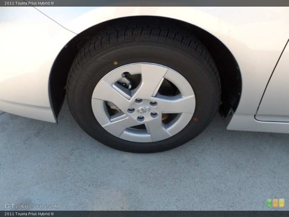 2011 Toyota Prius Hybrid III Wheel and Tire Photo #57031850