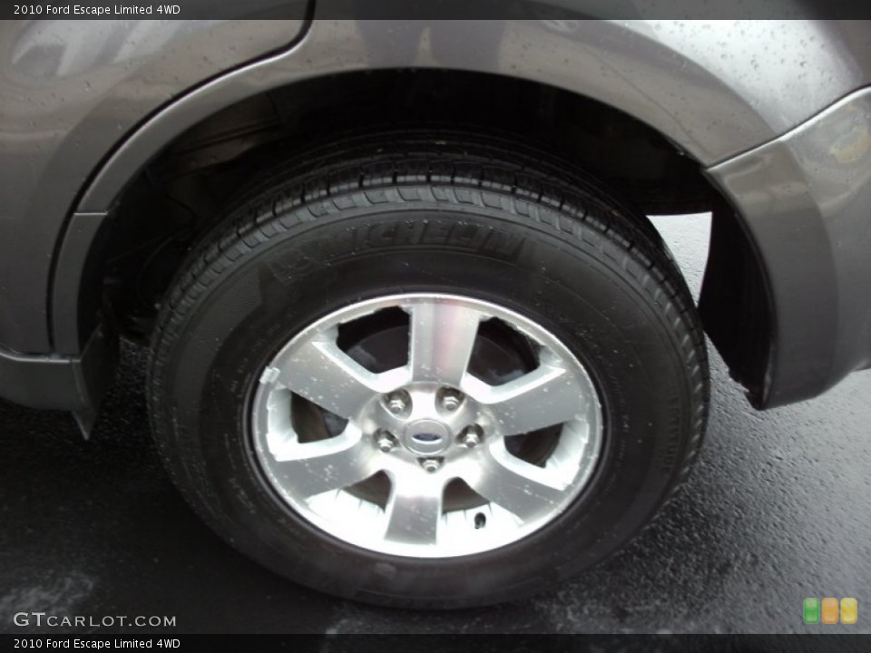 2010 Ford Escape Limited 4WD Wheel and Tire Photo #57035369