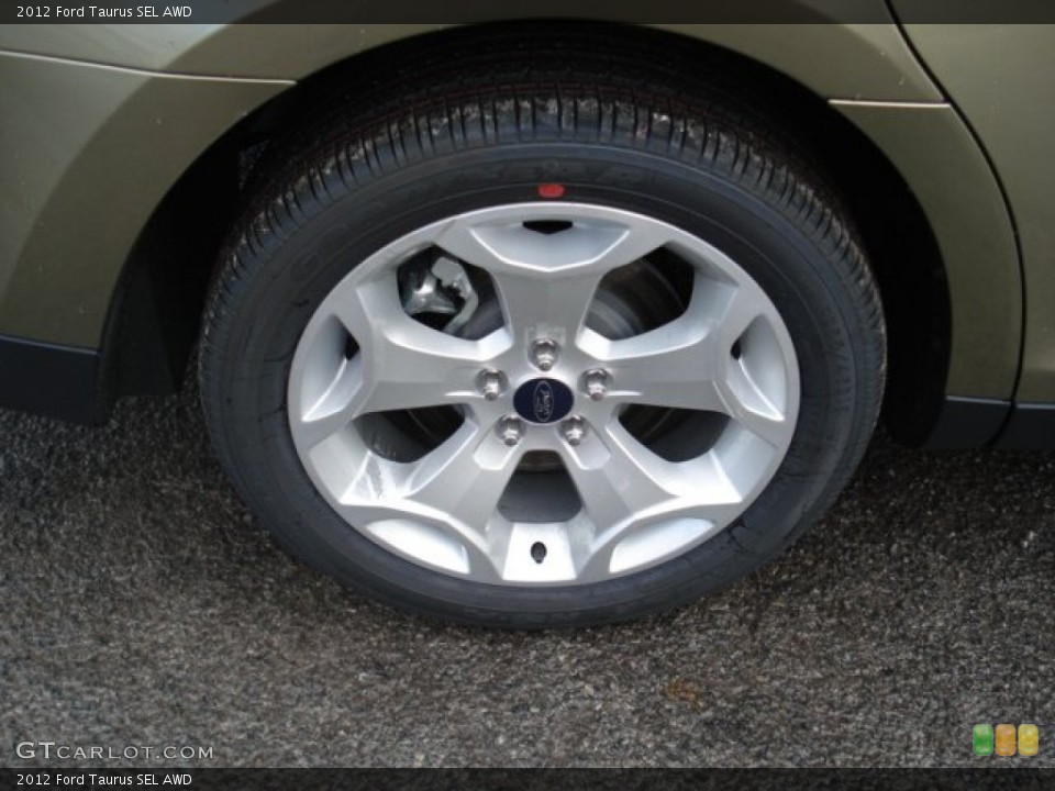 2012 Ford Taurus SEL AWD Wheel and Tire Photo #57037688