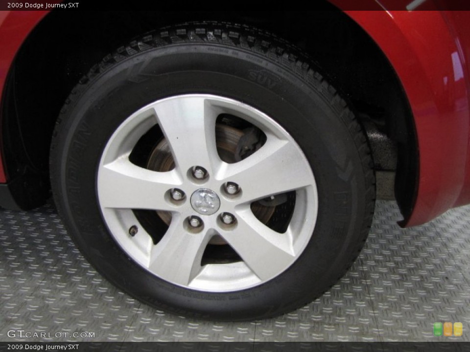 2009 Dodge Journey SXT Wheel and Tire Photo #57038837