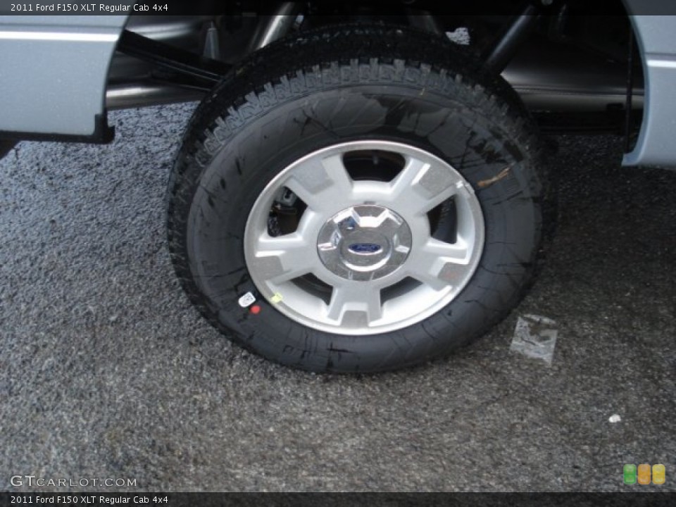 2011 Ford F150 XLT Regular Cab 4x4 Wheel and Tire Photo #57041039