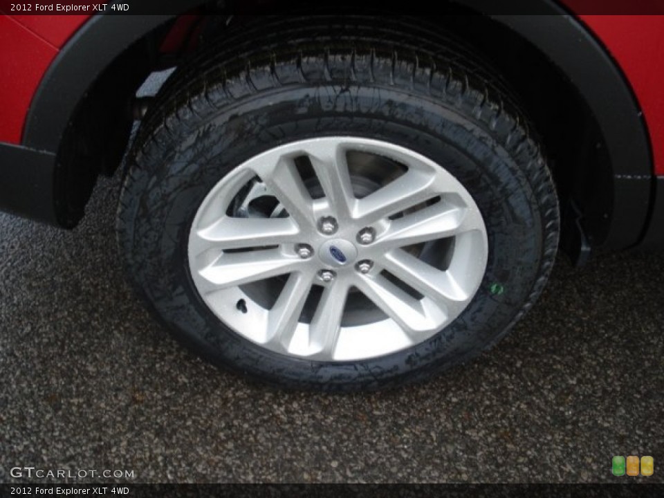 2012 Ford Explorer XLT 4WD Wheel and Tire Photo #57041390