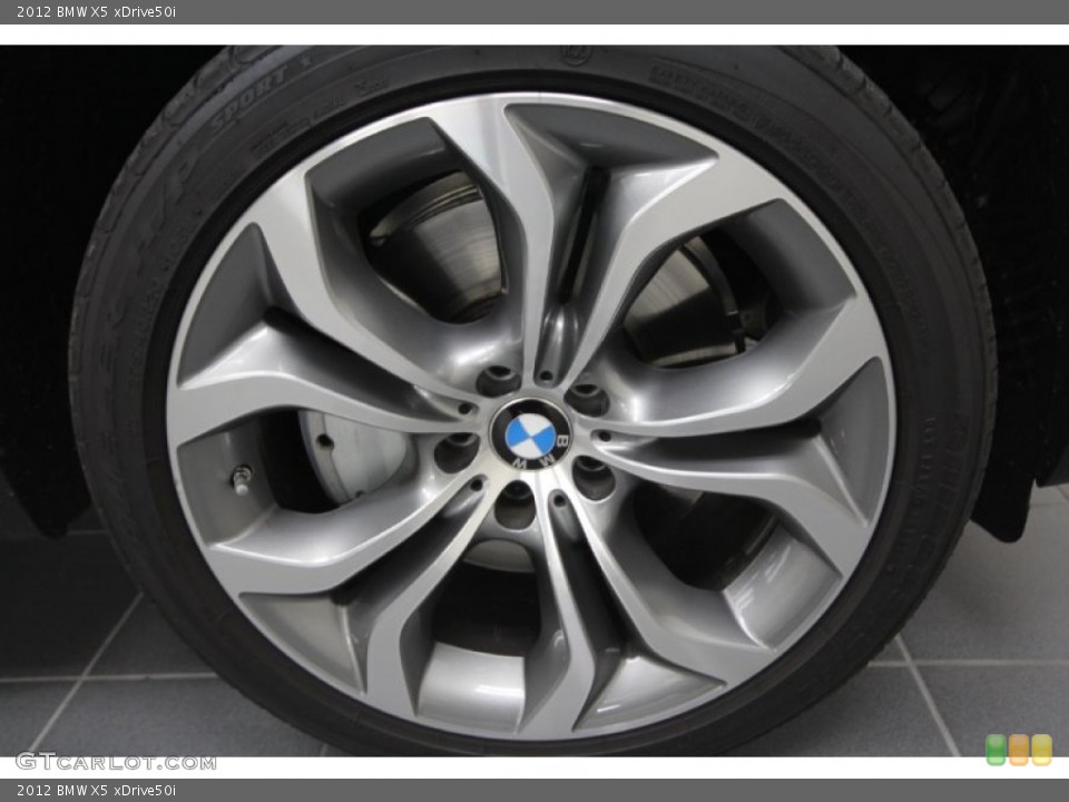 2012 BMW X5 xDrive50i Wheel and Tire Photo #57046181