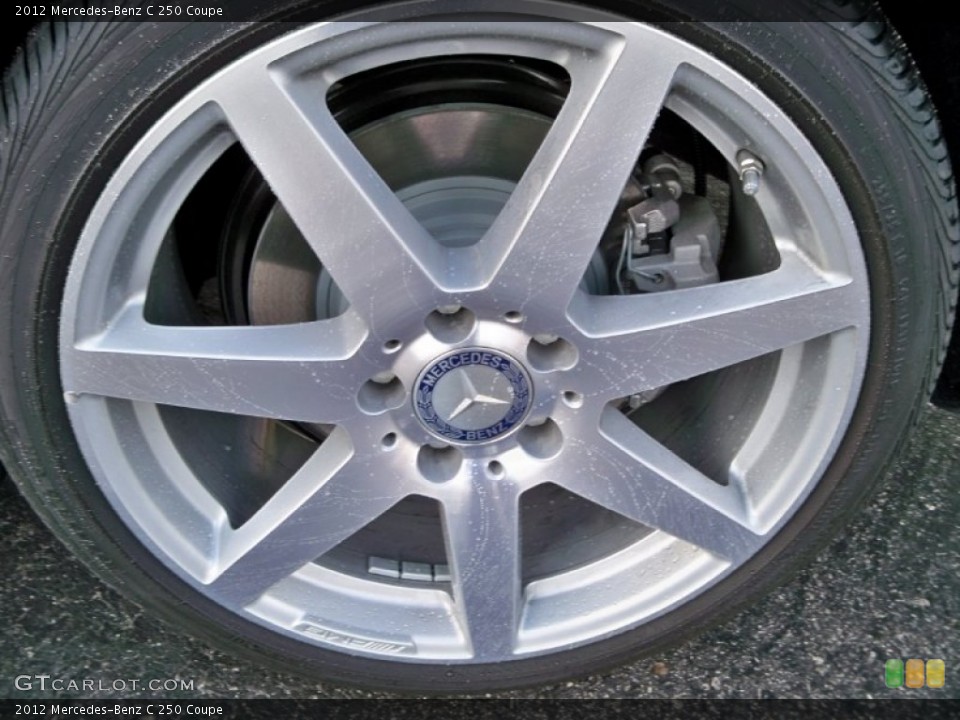 2012 Mercedes-Benz C 250 Coupe Wheel and Tire Photo #57046421