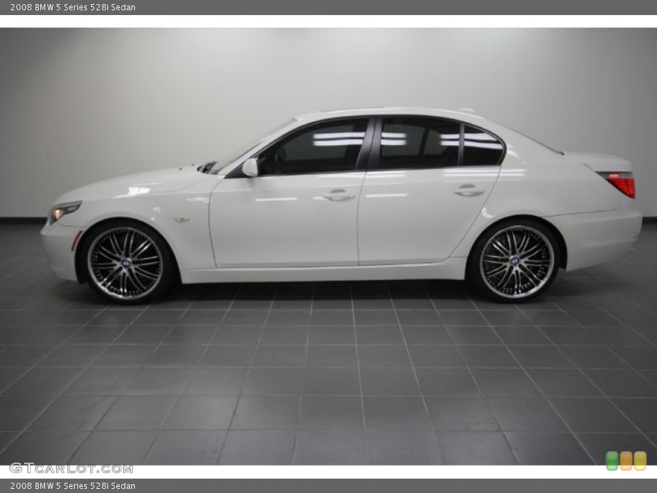 2008 BMW 5 Series Custom Wheel and Tire Photo #57047422