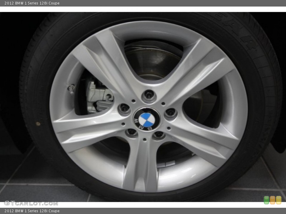 2012 BMW 1 Series 128i Coupe Wheel and Tire Photo #57050781