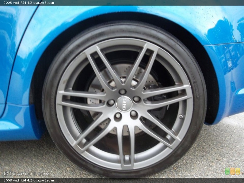 2008 Audi RS4 4.2 quattro Sedan Wheel and Tire Photo #57051068