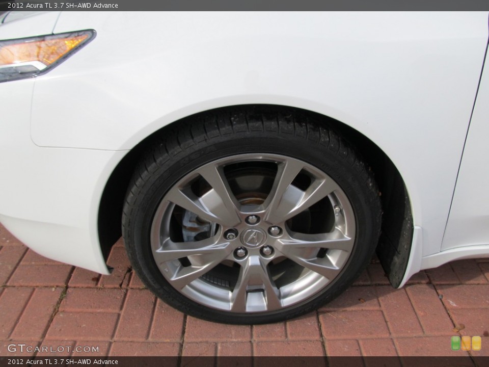 2012 Acura TL 3.7 SH-AWD Advance Wheel and Tire Photo #57052175