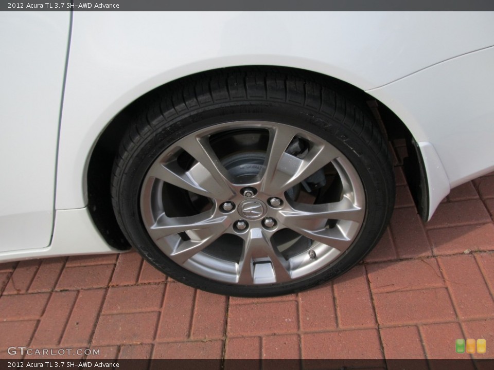2012 Acura TL 3.7 SH-AWD Advance Wheel and Tire Photo #57052187
