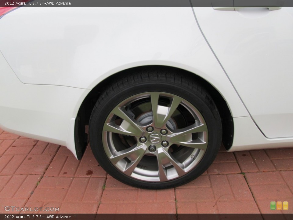 2012 Acura TL 3.7 SH-AWD Advance Wheel and Tire Photo #57052196