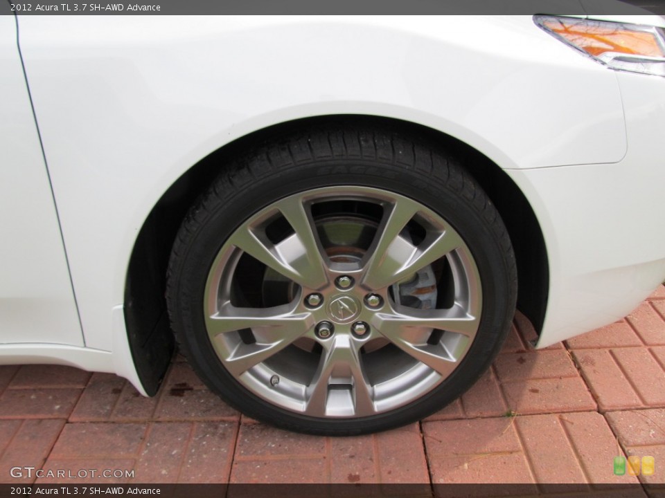 2012 Acura TL 3.7 SH-AWD Advance Wheel and Tire Photo #57052205