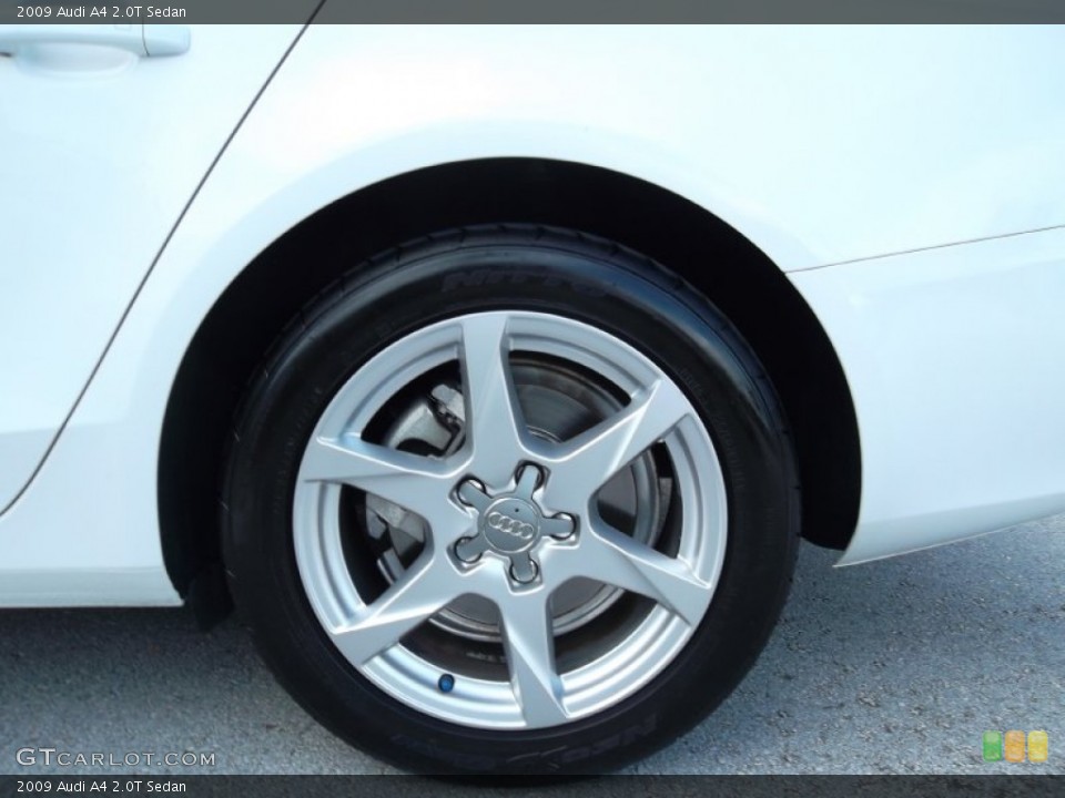 2009 Audi A4 2.0T Sedan Wheel and Tire Photo #57053474