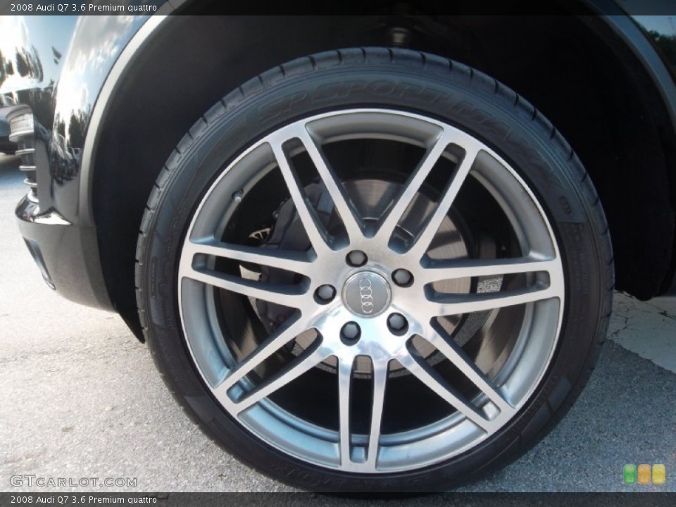 2008 Audi Q7 3.6 Premium quattro Wheel and Tire Photo #57055367