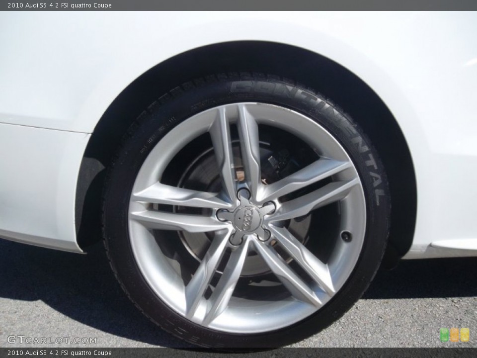 2010 Audi S5 4.2 FSI quattro Coupe Wheel and Tire Photo #57055745