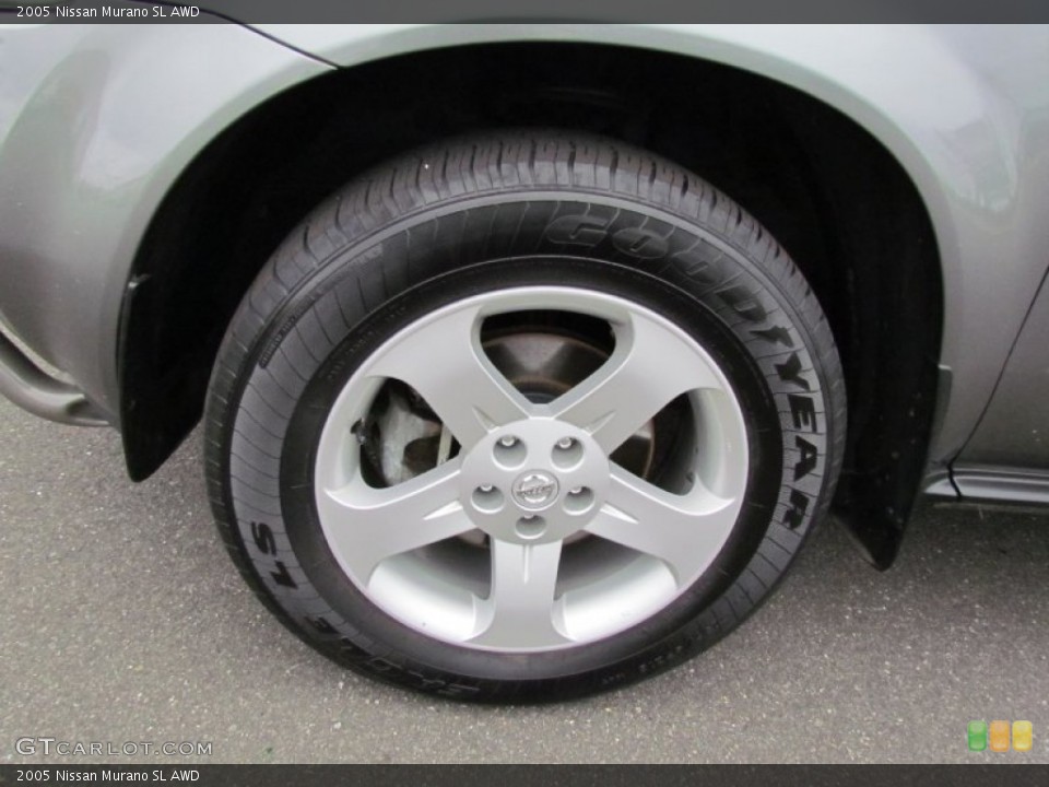 2005 Nissan Murano SL AWD Wheel and Tire Photo #57055904