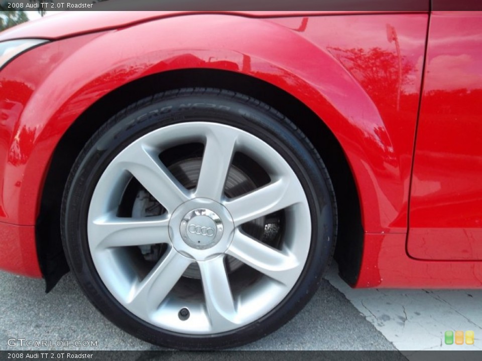 2008 Audi TT 2.0T Roadster Wheel and Tire Photo #57056303