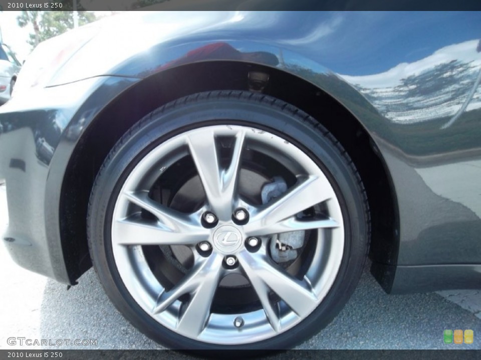 2010 Lexus IS 250 Wheel and Tire Photo #57057218